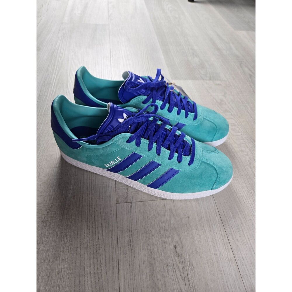 adidas Originals Gazelle MLS Seattle Sounders Orca Teal Suede Shoes Mens 9 NWT